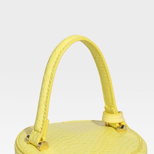 py mini barrel purse in yellow tote bag women 7