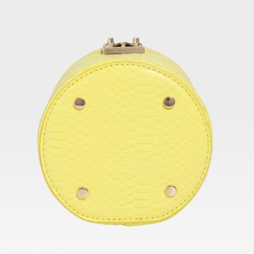 py mini barrel purse in yellow tote bag women 8