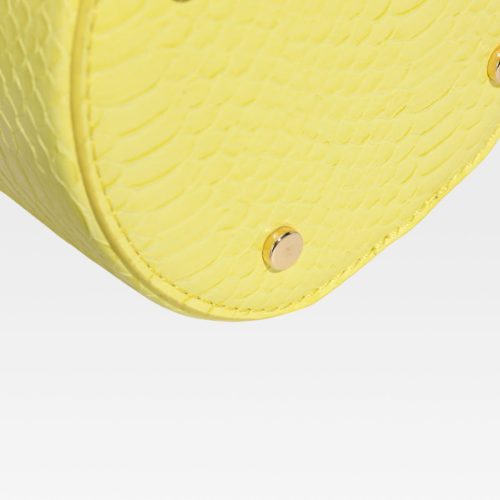 py mini barrel purse in yellow tote bag women 9