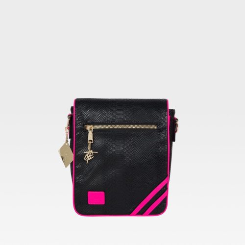 sport mini messenger bag in neon pink messenger bag totecarry 2