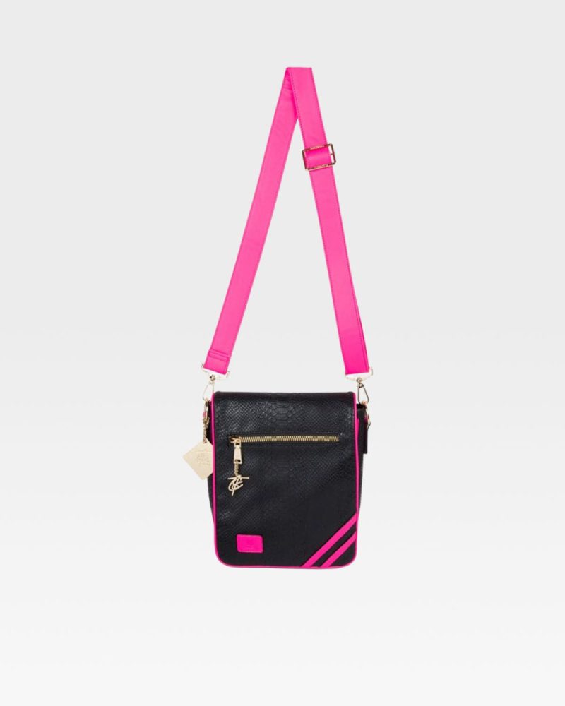 sport mini messenger bag in neon pink messenger bag totecarry