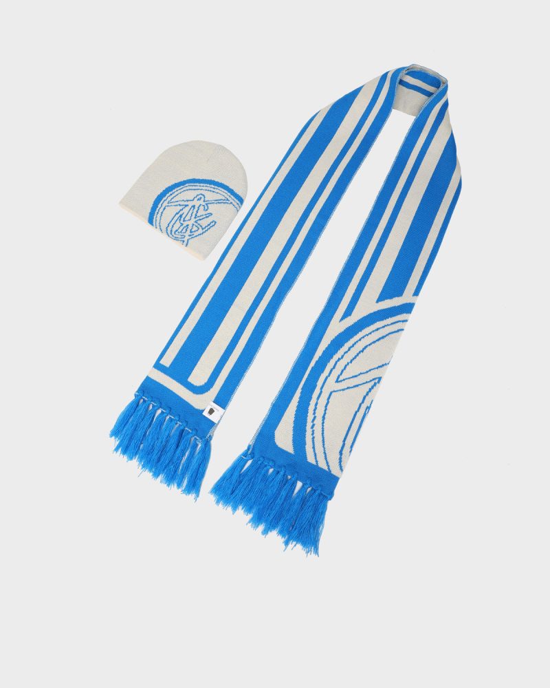 tc beanie scarf set in blue cream apparel women 2