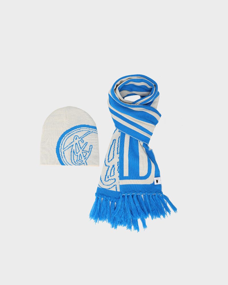 tc beanie scarf set in blue cream apparel women 3