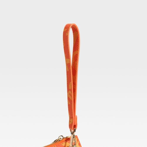 totecarry clutch bag in orange purse women 9