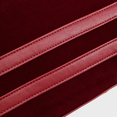 velour duffle in burgundy duffle bag totecarry 10