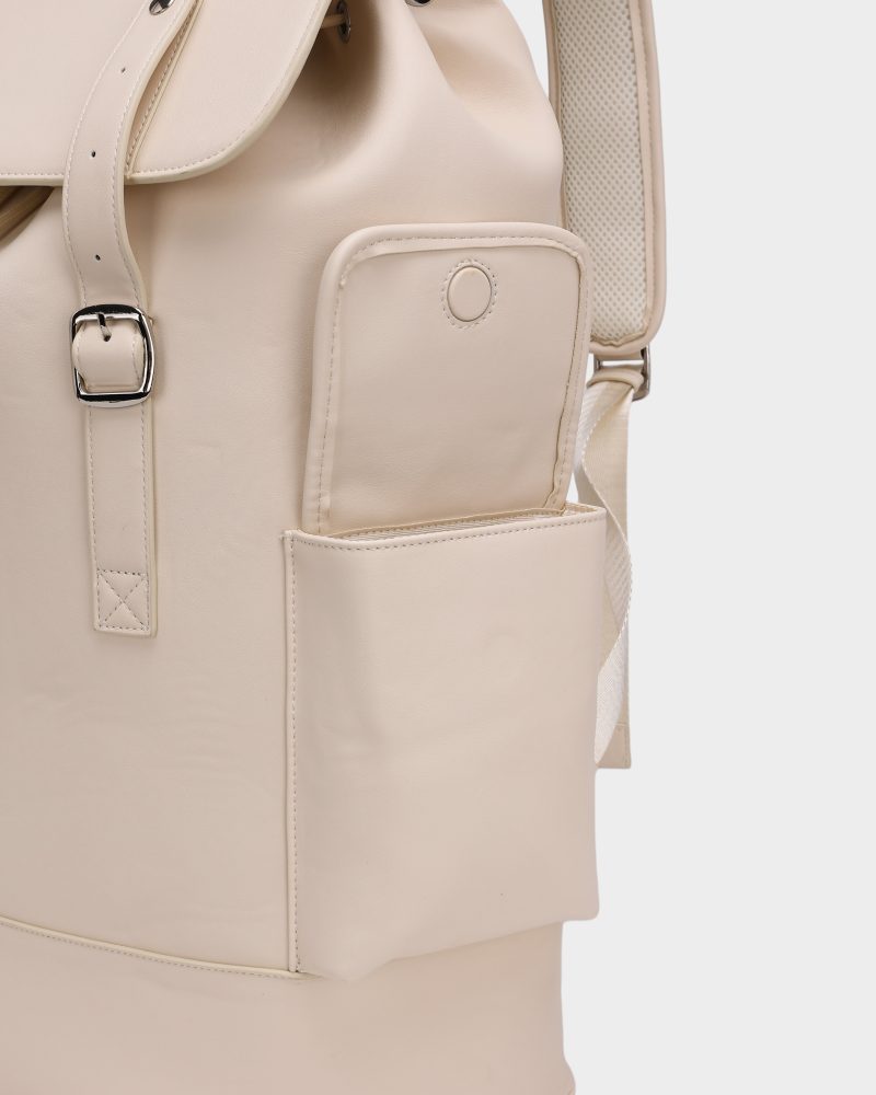 wanderlust backpack in cream white backpack men 13