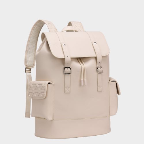 wanderlust backpack in cream white backpack men 2